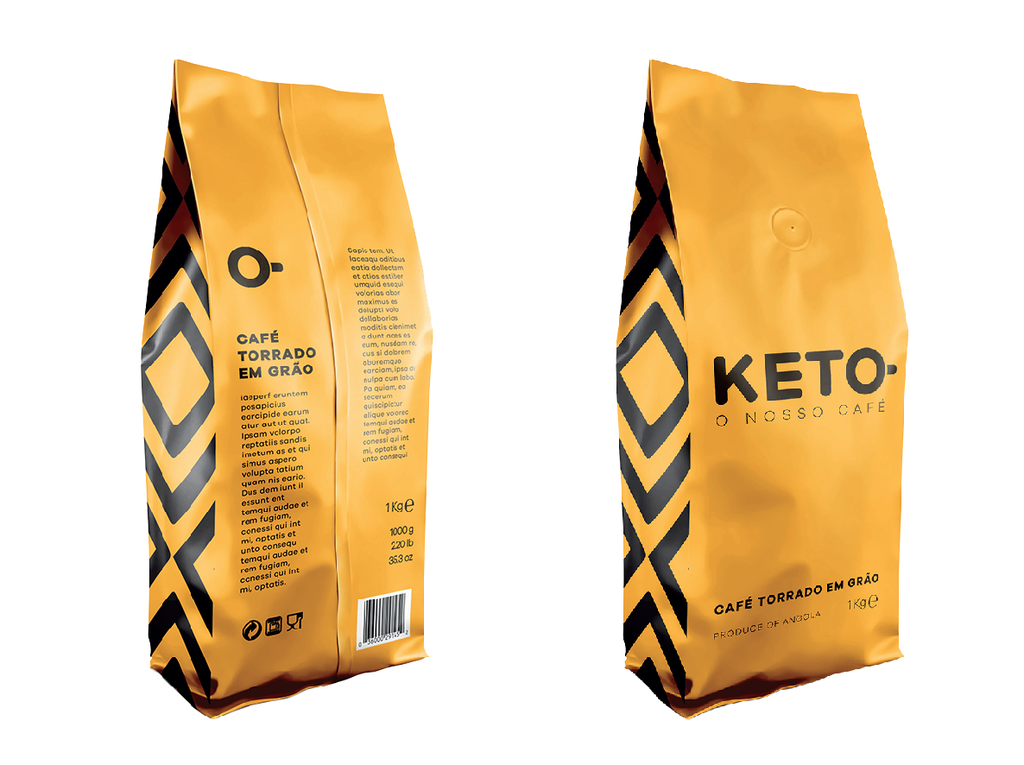 [PROD595] KETO Angola | Café Torrado em Grão | 1 kg